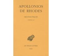 Argonautiques, tome 1, chants I-II, 2e tirage
