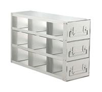 Argos RD333A Rack de tiroir de congélateur vertical pour boîtes de 3 cm, capacité 9 boîtes, configuration 3 x 3