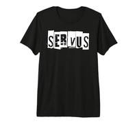Argot Allemand Servus T-Shirt Haut de Gamme