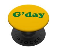 Argot Australien G'day, héritage Australien, Salutation de l'Australie PopSockets PopGrip Adhésif