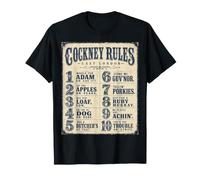 Argot rimé de Cockney Rules London T-Shirt
