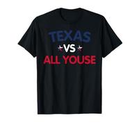 Argot texan amusant Texas Vs All Youse pour hommes et femmes T-Shirt