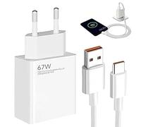 argtnayk 67W Chargeur Rapide, Chargeur Quick Charge pour 14 13 12 12t 12s Pro Lite, Solution de Charge Sécurisée avec Câble Type-C 2M 6A, Idéal pour Recharge Urgente et Usage Quotidien