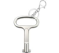 argtnayk ente unique en alliage de zinc avec attache en huit, cle triangle, clef passe partout, passe partout, convient pour boîtes électriques, poubelles, de commande