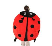 Argumub Oreiller coccinelle portable, oreiller portable en forme de coccinelle, oreiller à porter en forme de coccinelle drôle (100 cm)