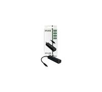 Argus IT-410 - Concentrateur (hub) - 3 x SuperSpeed USB 3.0 + 1 x 10/100/1000 - de bureau
