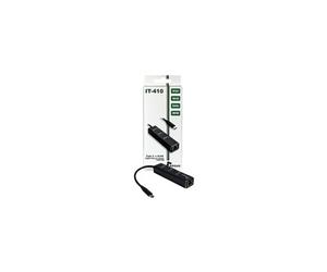 Argus IT-410 - Concentrateur (hub) - 3 x SuperSpeed USB 3.0 + 1 x 10/100/1000 - de bureau