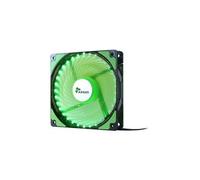 Inter-Tech Ventilateur pour boîtier PC L-12025 12 cm Noir/Rouge