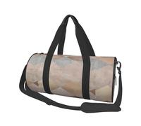 Argyle de marbre d'or Rose de cuivre et de Fard à Joues, Sac de Voyage de Grande capacité, Sac à Main Rond, Sac de Voyage de Sport, fourre-Tout, Sac de Fitness