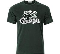 ARHAR Cypress Hill Skulls T Shirt Black Black XL