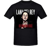 ARHAR Lana Del Rey Ultraviolence T Shirts for Men Black L