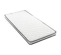 Arhatreya Matelas à ressorts 90 x 190 cm, épaisseur 10 cm, dureté H3, modules ergonomiques, soulagement des vertèbres lombaires, confortable et de haute qualité, matelas roulé