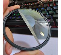 ARHAVI Filtre à prisme pour objectif à effet spécial 77 mm pour photo et vidéo (taille : ajouter un adaptateur 67 mm)