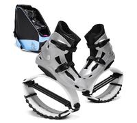 ARHEORMUH Kangaroo Jumps Shoes Chaussures De Saut Bounce, Pointure 33-44 EU, Taille Ajustable, Style Moon Shoes, Chaussures De Sport D'extérieur avec Sac De Rangement(M 33-35EU)