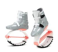 ARHEORMUH Kangaroo Jumps Shoes Chaussures De Saut, Sécuritaire Et Réglable Fit Rebondissement Saut Équipement Bottes De Lune pour l'exercice Et Le Plaisir(L 36-38EU)