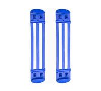 ARHEORMUH Kangaroo Jumps Shoes Ressorts Colorés en TPU, 2 Pièces, pour Chaussures De Saut Rebondissantes, Botte Lunaire, Max 110KG, Aucun Outil Nécessaire, Remplacement sans Effort(Blue,XL 41-43EU)