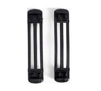 ARHEORMUH Kangaroo Jumps Shoes Ressorts Colorés en TPU, 2 Pièces, pour Chaussures De Saut Rebondissantes, Botte Lunaire, Max 110KG, Aucun Outil Nécessaire, Remplacement sans Effort(Black,L 38-40EU)