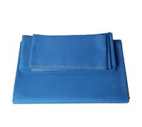 ARHEORMUH Tissu de Billard Feutre 9 Pieds Nappe De Billard De Remplacement avec 6 Bandes, Feutre De Piscine À Vitesse Rapide Prédécoupé pour Hôtels Clubs Salles De Jeux À Domicile(Blue)