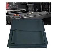 ARHEORMUH Tissu de Billard Feutre Kit De Remplacement Nappe Billard À Vitesse Rapide 2.8M/9 Pieds, Feutre Table Prédécoupé avec 6 Bandes pour Bars, Hôtels, Salles Jeux Domicile(Dark Grey)