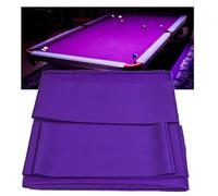ARHEORMUH Tissu de Billard Feutre Kit De Remplacement Nappe Billard À Vitesse Rapide 2.8M/9 Pieds, Feutre Table Prédécoupé avec 6 Bandes pour Bars, Hôtels, Salles Jeux Domicile(Purple)