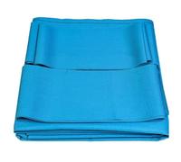 ARHEORMUH Tissu de Billard Feutre Nappe De Billard 9 Pieds avec 6 Bandes Tissu Feutre Table Coloré Prédécoupé À Vitesse Rapide pour Les Hôtels Clubs Salles Jeux Domicile(Sky Blue)