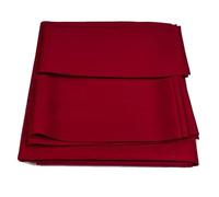 ARHEORMUH Tissu de Billard Feutre Nappe De Billard 9 Pieds avec 6 Bandes Tissu Feutre Table Coloré Prédécoupé À Vitesse Rapide pour Les Hôtels Clubs Salles Jeux Domicile(Burgundy)