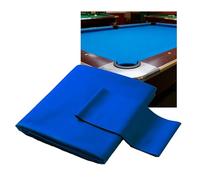 ARHEORMUH Tissu de Billard Feutre Nappe De Billard Professionnelle en Feutre Remplacement Laine Mélangée Prédécoupée avec 6 Bandes Qualité Commerciale pour Usage Domestique Et Club(Navy Blue)