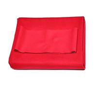 ARHEORMUH Tissu de Billard Feutre Nappe De Billard Qualité Professionnelle, 7 Pieds, 8, 9, Feutre Rouge Prédécoupé avec 6 Bandes pour Hôtels, Clubs, Tables Jeu À Domicile(8 ft - 280x155cm)