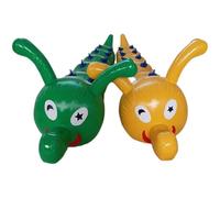 ARHEORMUH Travail D'équipe Jeu 2 Jeux De Team Building Activités De Plein Air Bateau-Dragon Gonflable en PVC Équipement De Course Amusant for Les Écoles Communauté d'entreprise(9 seats/L-6M)