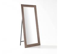 ARHome Miroir de Sol avec Support, 180 x 78 cm, Noyer, Miroir, Made in Italy