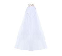 ARHZ Voile de Mariée,Serre Tete Bride,Couronne de Mariée, Bandeau Accessoire de Cheveux, pour Mariée, Demoiselles d'honneur, Fête à Thème (Or)