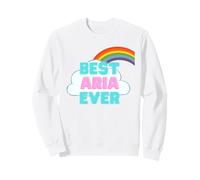 Aria - Best Aria Ever - Rainbow Cute Girl Aria Sweatshirt