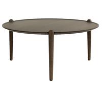 Design House Stockholm Table basse Aria Chêne foncé. Ø90x42.5 cm