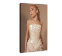 Ariana-Grande 8 Poster sur toile pour chambre à coucher, bureau, chambre, cadeau, 30 x 45 cm