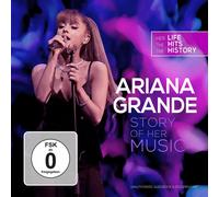 ARIANA GRANDE - STORY OF HER MUSIC/UNAUTHORIZED CD+DVD NEUF