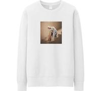 Ariana Grande - Sweatshirt homme/femme unie RO2667 (XL) (Blanc)