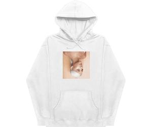 Ariana Grande Sweetener (Back Print) White M Hoodie