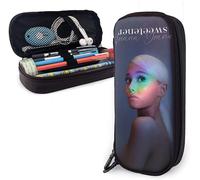 Ariana Grande Trousse En Cuir Avec Fermeture Éclair Pour Fournitures Scolaires Et De Bureau