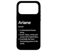 Ariane Définition du nom Dictionnaire Amusant Coque pour iPhone 17 Pro Max