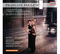 Ariane Matiakh - Françaix Poulenc : Concerto pour Deux Pianos & Orchestre en ré Mineur, 61-Les Animaux modèles FP 111 (Suite orch.) [Import]