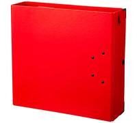 Arianex Classeur à deux leviers Millex en PVC dos de 9.5cm Rouge