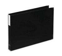 Classeur Arianex 4 anneaux A3 italienne noir + intercalaires