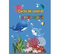 AriArt Kids - Carte de colorat: Lumea mării: Desene de colorat create cu drag pentru micii exploratori | Dezvoltă imaginația, concentrarea și motricitatea fină | În limba română | De la 3 ani
