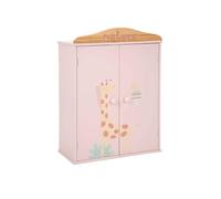 ARIAS - Armoire en Bois de la Collection Nature. Comprend Un Jeu de Cinq cintres Dimensions : 40 x 20,50 x 54,5 cm. Jouet pour Enfants à partir de 3 Ans (ARI21580)