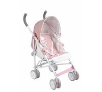 Muñecas Arias - Poussette pour poupées Universe - Guidon réglable - 34x61x73 cm - Rose