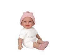Arias Poupée Elegance 34 cm Babyto Rose avec Mécanisme Rire Try Me - Jouet avec Son