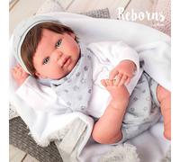 Arias Poupée Reborn Alejandro 45Cm Poupée Nouveau-Né Réaliste Dans La Boîte
