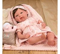 Arias Poupée Reborn Esther 45cm Poupée Nouveau-Né Réaliste En Boite