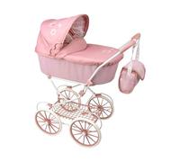 ARIAS -ELEGANCE Voiture Walking with capot. Pliable et avec sac amovible pour poupées jusqu'à 56 cm.y compris le sac. La hauteur de la barre de poignée est 80 cm. Dimensions: 42x70x90cm. Jouet pour