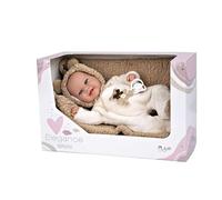 Arias Reborn Poupée Bea Poupée Avec Couverture 35 Cm